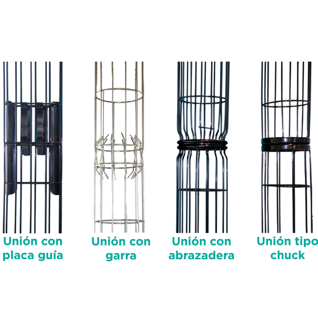 Jaulas de soporte para filtros