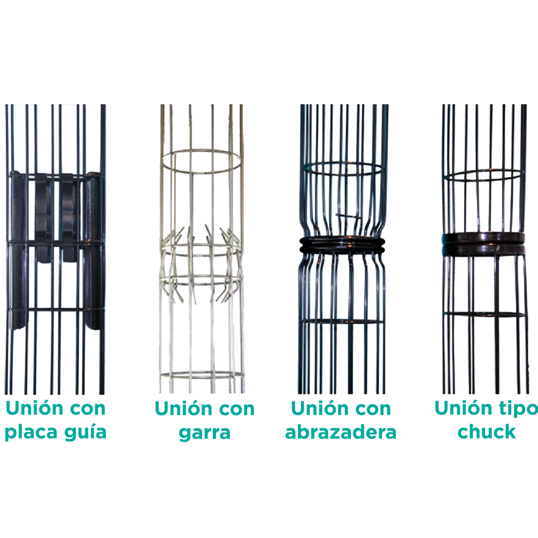 Jaulas de soporte para filtros